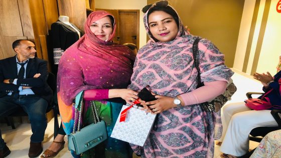 تكريم الزميلة الصحفية فتوتة هنون بمناسبة اليوم الوطني للمرأة .