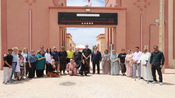 المركب الاجتماعي للأشخاص في وضعية إعاقة بأسا ،يستقبل المنظمة الأمريكية N2N.