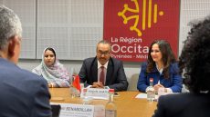 الخطاط ينجا يقود وفدا من الجهة لتعزيز علاقات الشراكة والتعاون بين جهة الداخلة – وادي الذهب وجهة أوكسيتاني Occitanie الفرنسية.
