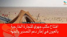 افتتاح مكتب جهوي للتجارة الخارجية بالعيون في إطار دعم التصدير بالجهة