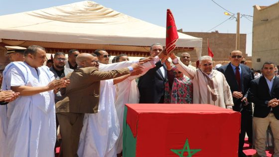 مشاريع تنموية هامة تعطى انطلاقتها بجماعة أسا تخليداً للذكرى الـ26 لعيد العرش المجيد