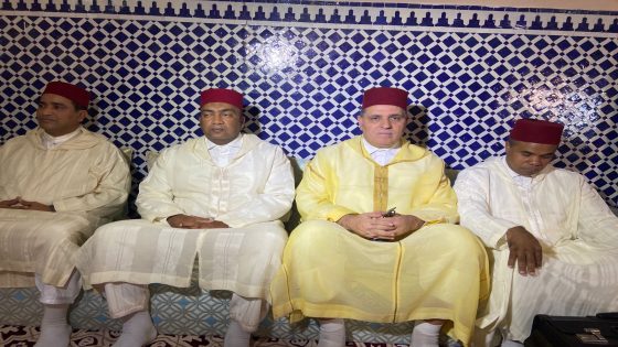 الحاجب الملكي يسلم هبة ملكية برحاب زاوية أسا