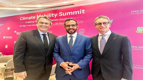 الراغب حرمة الله يبرز تحديات المدن الساحلية في الأسبوع الأممي للمناخ بنيويورك