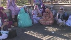 شباب جهة الداخلة في وقفة احتجاجية للمطالبة بمجموعة مطالب
