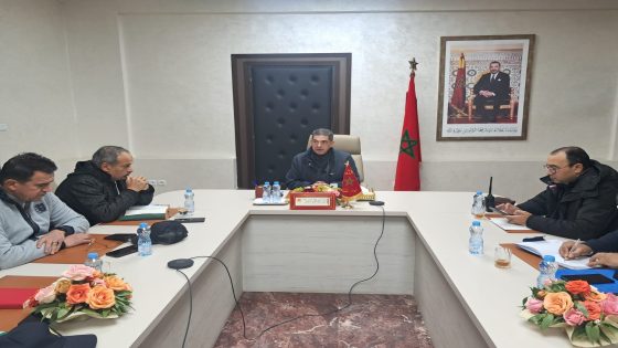 لجنة اليقظة تجتمع بمقر الولاية على إثر النشرة الإنذارية البرتقالية