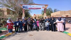 المركب الاجتماعي للأشخاص في وضعية إعاقة،ضيفاً على الوقاية المدنية بأسا الزاك على هامش أبوابها المفتوحة .