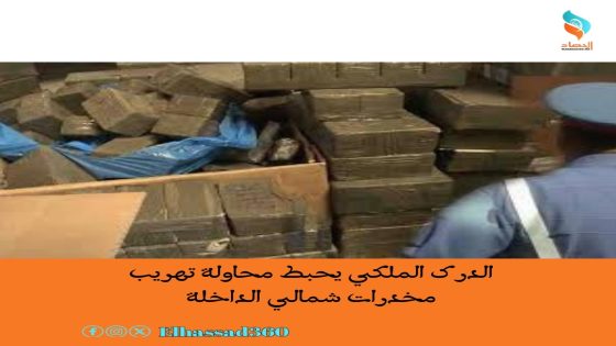 الدرك الملكي يحبط محاولة تهريب مخدرات شمالي الداخلة