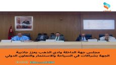 مجلس جهة الداخلة وادي الذهب يعزز جاذبية الجهة بشراكات في السياحة والاستثمار والتعاون الدولي.